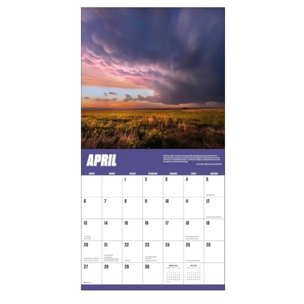 STORMCHASERS ⛈️ 2025 Calendar